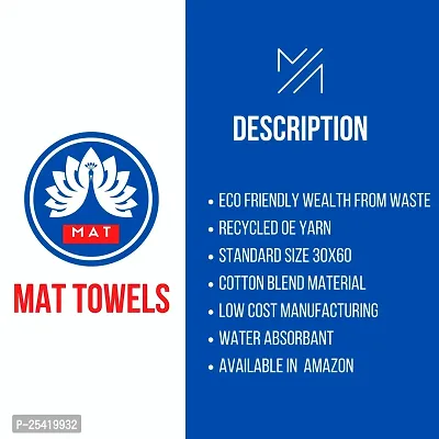 Classy Checked Cotton Towels for Men and Women, Pack of 5- 30INCH X 60 INCHES-thumb4