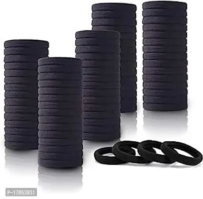 Designer Black Other Rubber Bands For Women Pack Of 100-thumb0