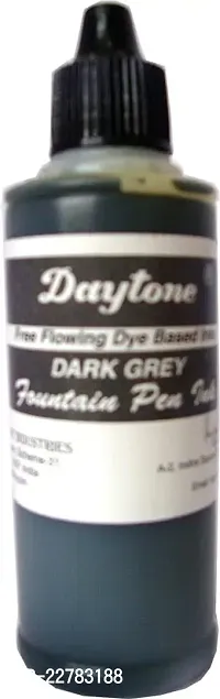Daytone Fountain Pen Ink Dark Grey 60 Ml-thumb0