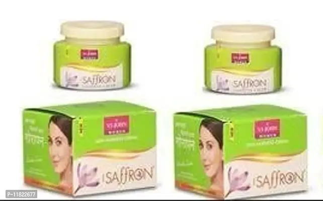 Saffron Skin Cream- Pack Of 2, 100 Grams Each