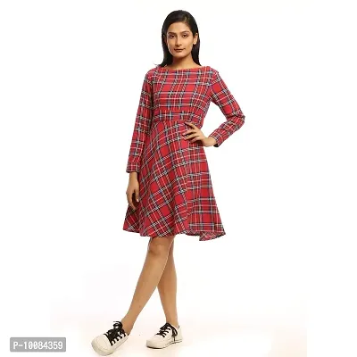 Rimsha Wear Multicolor Stylish Women Dress (Large)