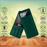 Felsone Steller 1.8 Inch Display Feature Phone, 1050Mh Big Battery With Premium Back Cover (Green)-thumb2