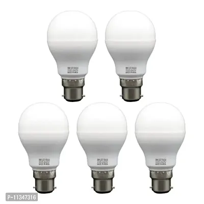 LAZYwindow 9 Watt LED Bulb (Cool Day White) - Pack of 5+Surprise Gift-thumb0