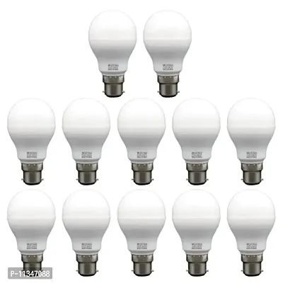 LAZYwindow 9 Watt LED Bulb (Cool Day White) - Pack of 12+Surprise Gift