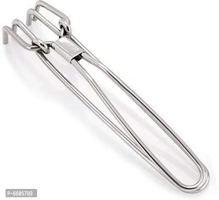 Trendy Window Stainless Steel Tong - Pakkad Pack Of 2 + Free Gift-thumb4