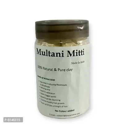 Natural and Pure Herbal Multani Mitti / Matti Powder Box packed 250gms-thumb0