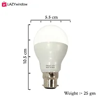9 Watt LED Bulb (Cool Day White) - Pack of 8+Surprise Gift-thumb4
