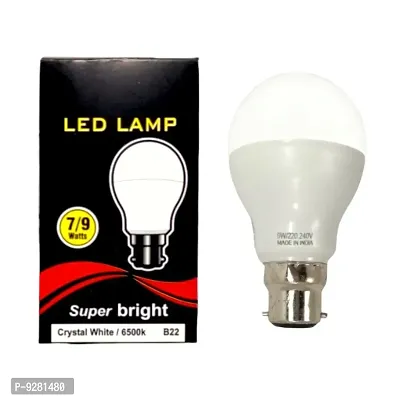 9 Watt LED Bulb (Cool Day White) - Pack of 10+Surprise Gift-thumb2