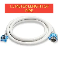 Washing Machine Inlet Hose Pipe with Tap Adaptor for Fully Automatic-thumb1