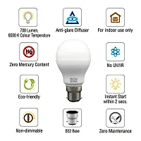 Premium 9 Watt LED Bulb (Cool Day White) - Pack of 5+Surprise Gift-thumb1
