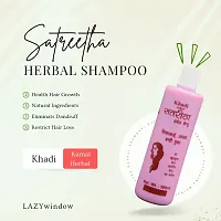 Khadi Kamal Herbal 100% Pure Natural  Organic Satreetha Shampoo For Men And Women For Hair 500ml by LAZYwindow-thumb2