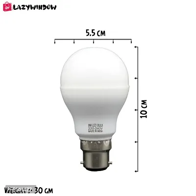 9 Watt LED Bulb (Cool Day White) - Pack of 20+Surprise Gift-thumb4