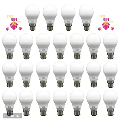 9 Watt LED Bulb (Cool Day White) - Pack of 25+Surprise Gift