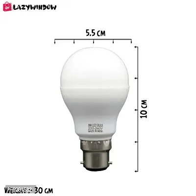 9 Watt LED Bulb (Cool Day White) - Pack of 25+Surprise Gift-thumb2
