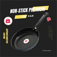 Premium Quality Nonstick Fry Pan, 22 cm, 1L (Base Gray) Combo Pack-thumb3