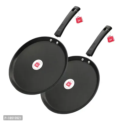 Premium Quality Nonstick Tawa , 24 cm, (Base Gray) Combo Pack-thumb0