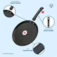 Premium Quality Nonstick Tawa , 24 cm, (Base Gray) Combo Pack-thumb1