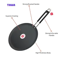 Iron Tawa With Insulated Handle 24Cm-thumb3