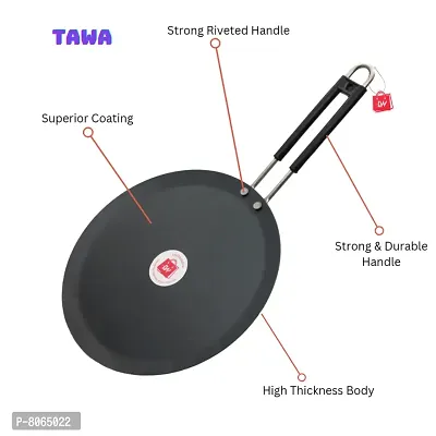 Iron Tawa With Insulated Handle 24Cm-thumb4