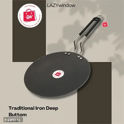 Iron Tawa With Insulated Handle For Roti Chapati Paratha 25 Cm-thumb4