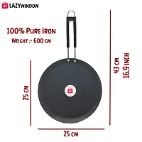 Iron Tawa With Insulated Handle Dia 24 Cm Super Gift-thumb4