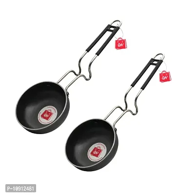Essential Iron Tadka Pan Fry Pan With Steel Handle For Kitchen 12Cm Diameter