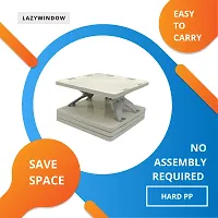 LAZYwindow Premium Creative 4 layer Plastic Shoe Rack Stand Storage Organizer Cabinet-thumb1