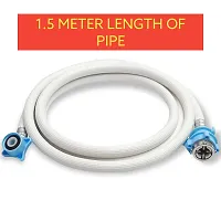 LAZYwindow Washing Machine Inlet Hose Pipe with Tap Adaptor for Fully Automatic-thumb1