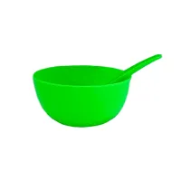 LAZYwindow Green Plastic Round Shape Soup Bowls Pack of 42-thumb3