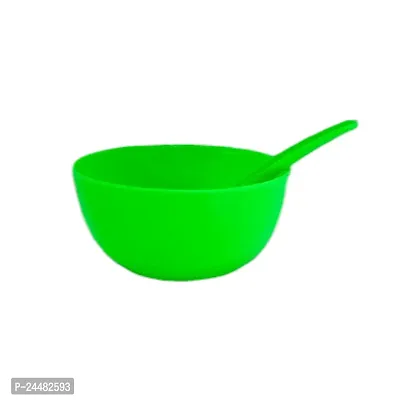 LAZYwindow Green Plastic Round Shape Soup Bowls Pack of 50-thumb3