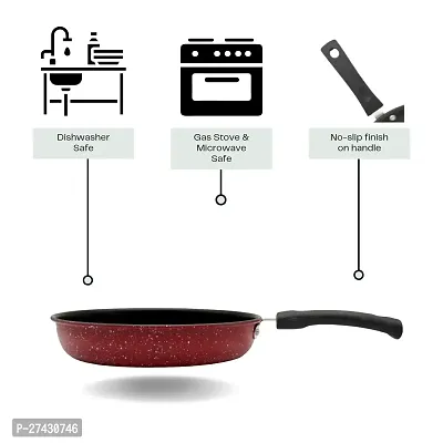 LAZYwindow Premium Quality Nonstick Cookware Combo - Souce Pan, Fry Pan.-thumb2
