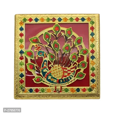 LAZYwindow Wooden Handcrafted Puja Chowki for Sacred Rituals- Enhance Your Spiritual Space!