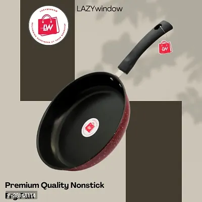 Premium Quality Nonstick Cookware Combo - Fry Pan and Kadhai-thumb4