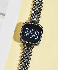 Luxury LED Touch Screen Digital Watch For Women Pack Of 2-thumb1