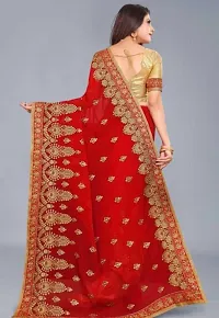 Women Beautiful Georgette Saree-thumb2