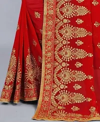 Women Beautiful Georgette Saree-thumb3