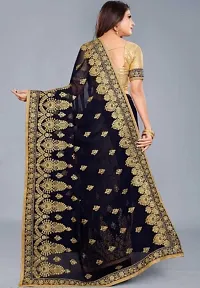 Women Beautiful Georgette Saree-thumb1