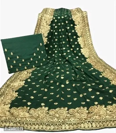 Embroidered Bollywood georgette Saree-thumb0