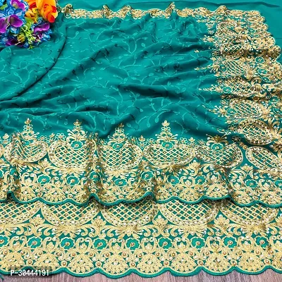 Beautifull Party Wear Georgettee Saree