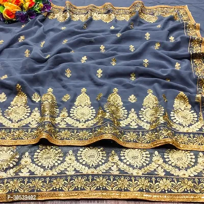 Beautifull Party Wear Georgettee Saree