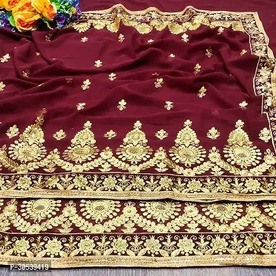 Beautifull Party Wear Georgettee Saree