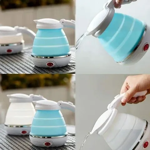 Portable Electric Kettle, Travel Foldable Kettle with Silicone Electric_K46