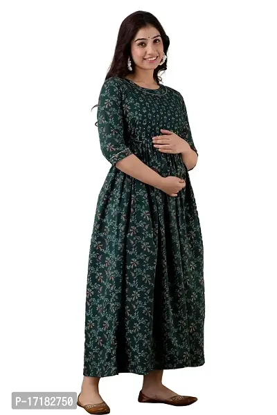 Maternity Dresses for Women - Feeding Kurtis for Women Stylish Latest Pregnancy Dresses for Women-thumb5