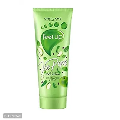 Body Care Ice Pops Cooling Foot Cream Green Apple  Mint 75ml