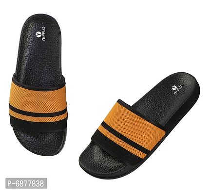 Womens online yellow slippers