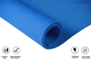 Classic Yoga Mat 6mm Thickness EVA Material Gym Workout ,Yoga Exercise Anti-Slip Yoga Mat with Strap and Yoga Mat Bag for Men and Women-thumb1