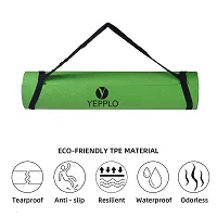 Classic Yoga Mat 6mm Thickness EVA Material Gym Workout ,Yoga Exercise Anti-Slip Yoga Mat with Strap and Yoga Mat Bag for Men and Women-thumb3