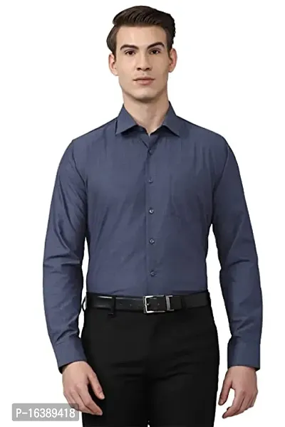 Reliable Grey Cotton  Long Sleeves Casual Shirts For Men