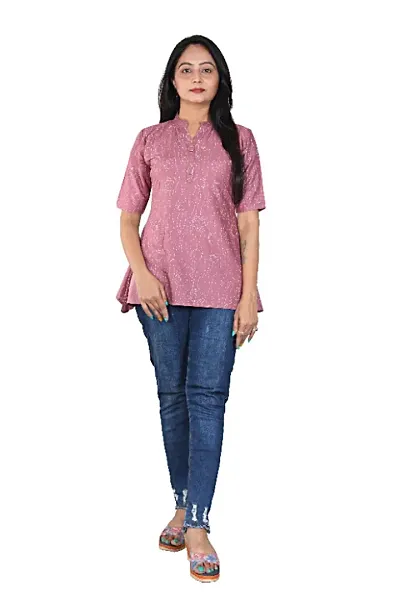 Trendy Printed Tunic for Women