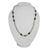 Freashwater Pearl ,Green Aventurine 18 Necklace-thumb1